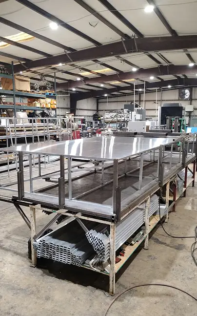 A1 Machine work area